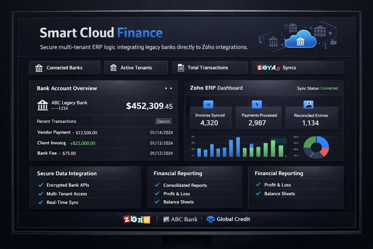 Smart Cloud Finance Dashboard